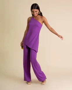 PANTALÓN MRS. RIOS · MORADO