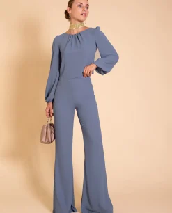 PANTALÓN MRS. VEGA · AZUL