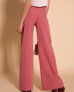 PANTALÓN PALAZZO ALTO · BLUSH
