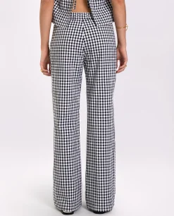 PANTALÓN RITA · NEGRO Y BLANCO