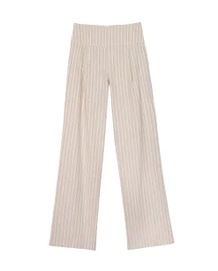 PANTALÓN SINTRA · BLANCO Y BEIGE