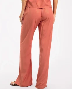 PANTALÓN SORRY I'M HERE · TERRACOTA