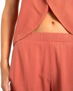 PANTALÓN SORRY I'M HERE · TERRACOTA