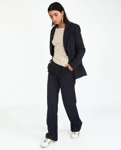 PANTALÓN TRAJE CITY STROLL  · AZUL MARINO