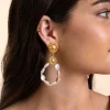 PENDIENTES DREAM DROP PEARLS · BAÑO ORO