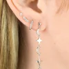 PIERCING ARO SPARKLES · PLATA
