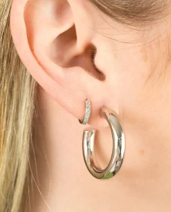 PIERCING ARO SPARKLES · PLATA