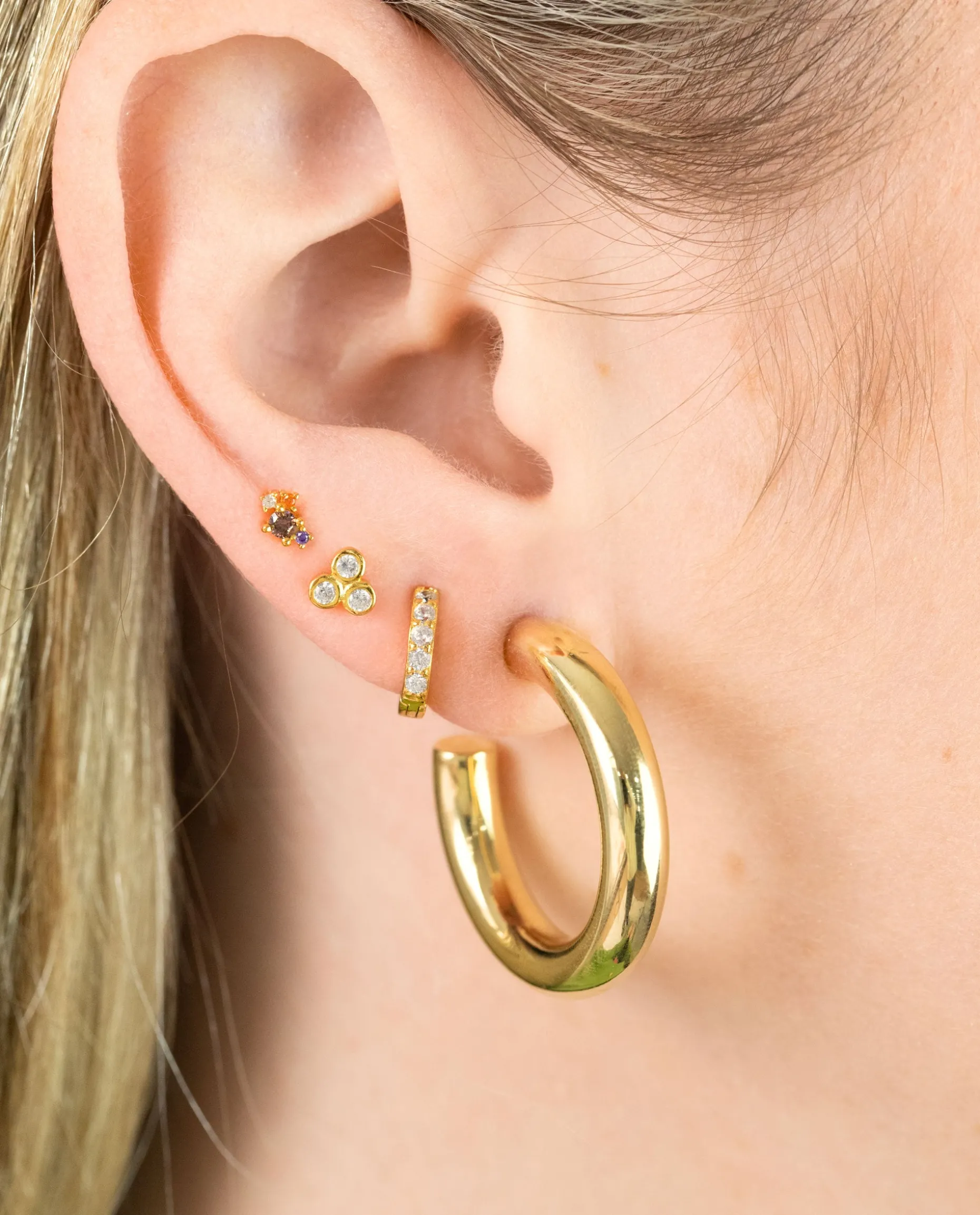 PIERCING ARO SPARKLES · PLATA BAÑO ORO