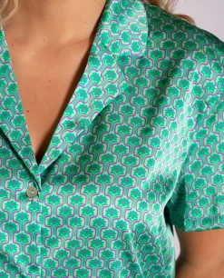 PIJAMA GREEN DILEMMA · CAMISA CORTA
