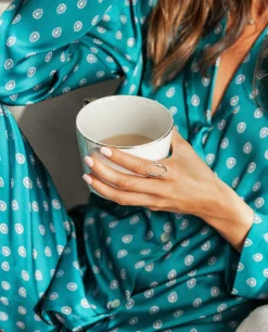 PIJAMA GREEN SUITE · CAMISA LARGA