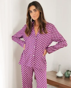 PIJAMA SILKY PILLOWS · PANTALÓN LARGO