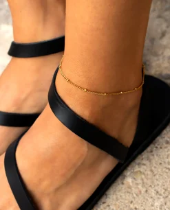 TOBILLERA STORIES · ACERO BAÑO ORO