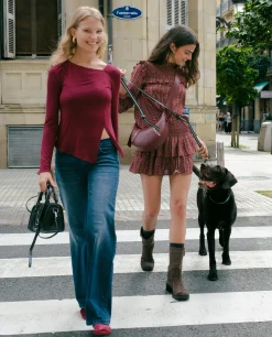 TOP DAILY FIT · BURDEOS