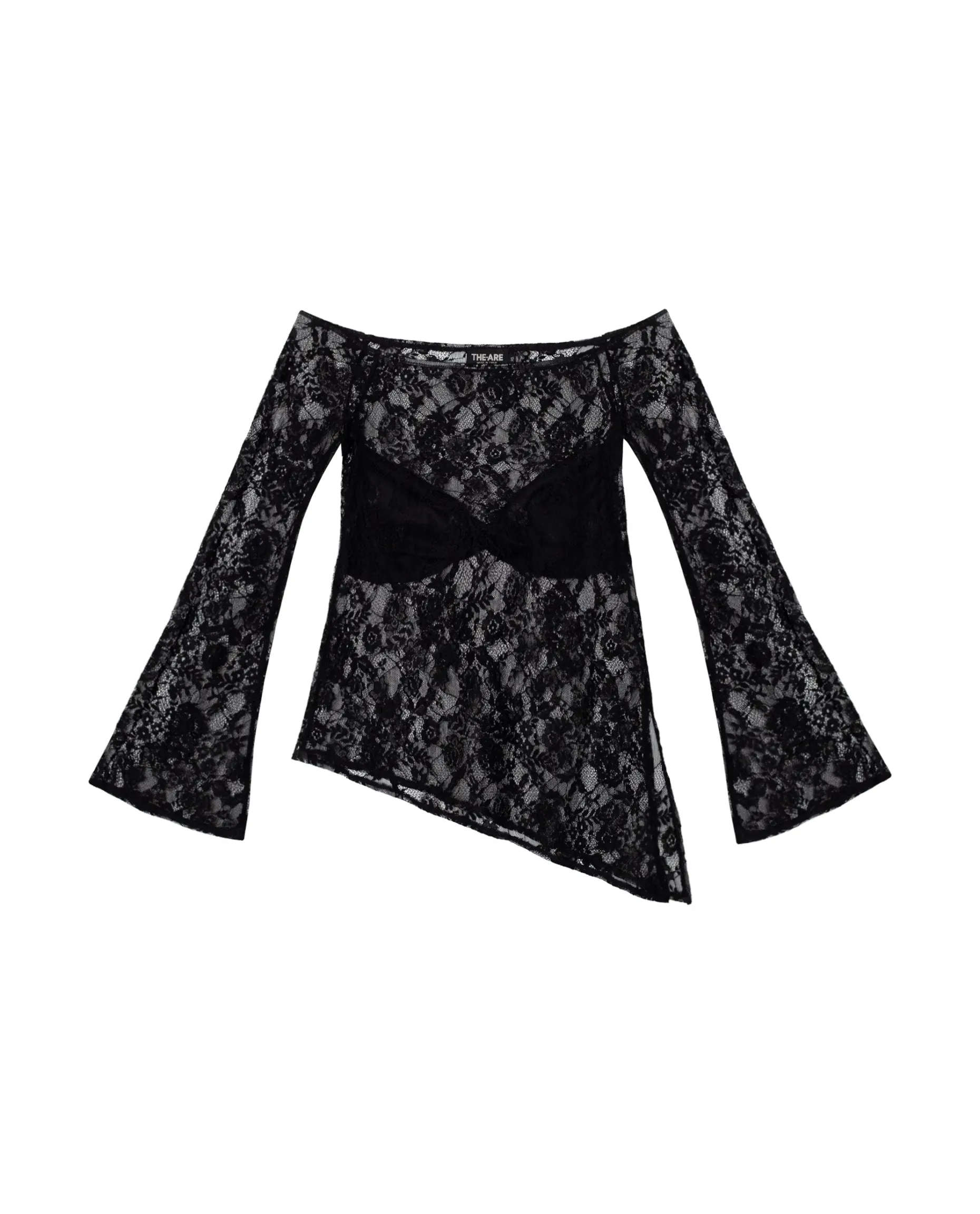 TOP LACE GRACE · NEGRO
