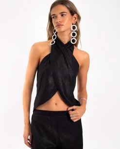 TOP NEVER LATE · NEGRO