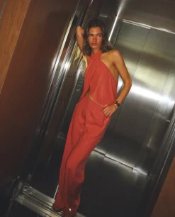 TOP NEVER LATE · TERRACOTA