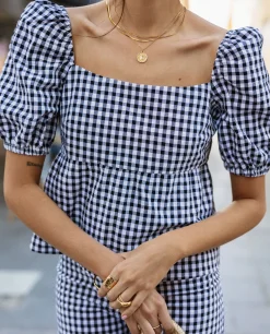 TOP RITA · NEGRO Y BLANCO