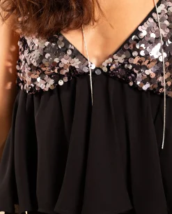 TRIANGLE TOP · NEGRO