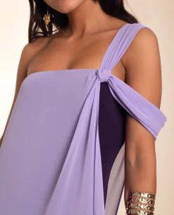 VESTIDO ALMERÍA · MORADO Y LILA