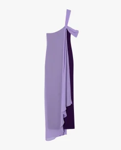 VESTIDO ALMERÍA · MORADO Y LILA