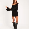 VESTIDO BETTER WITH US · NEGRO