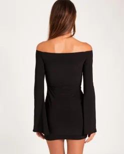 VESTIDO BETTER WITH US · NEGRO