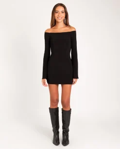 VESTIDO BETTER WITH US · NEGRO