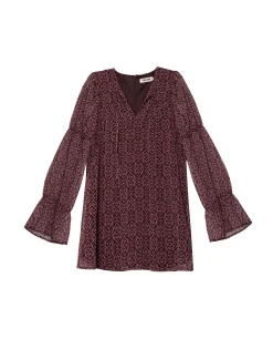 VESTIDO BREEZY AVENUE · MARRÓN