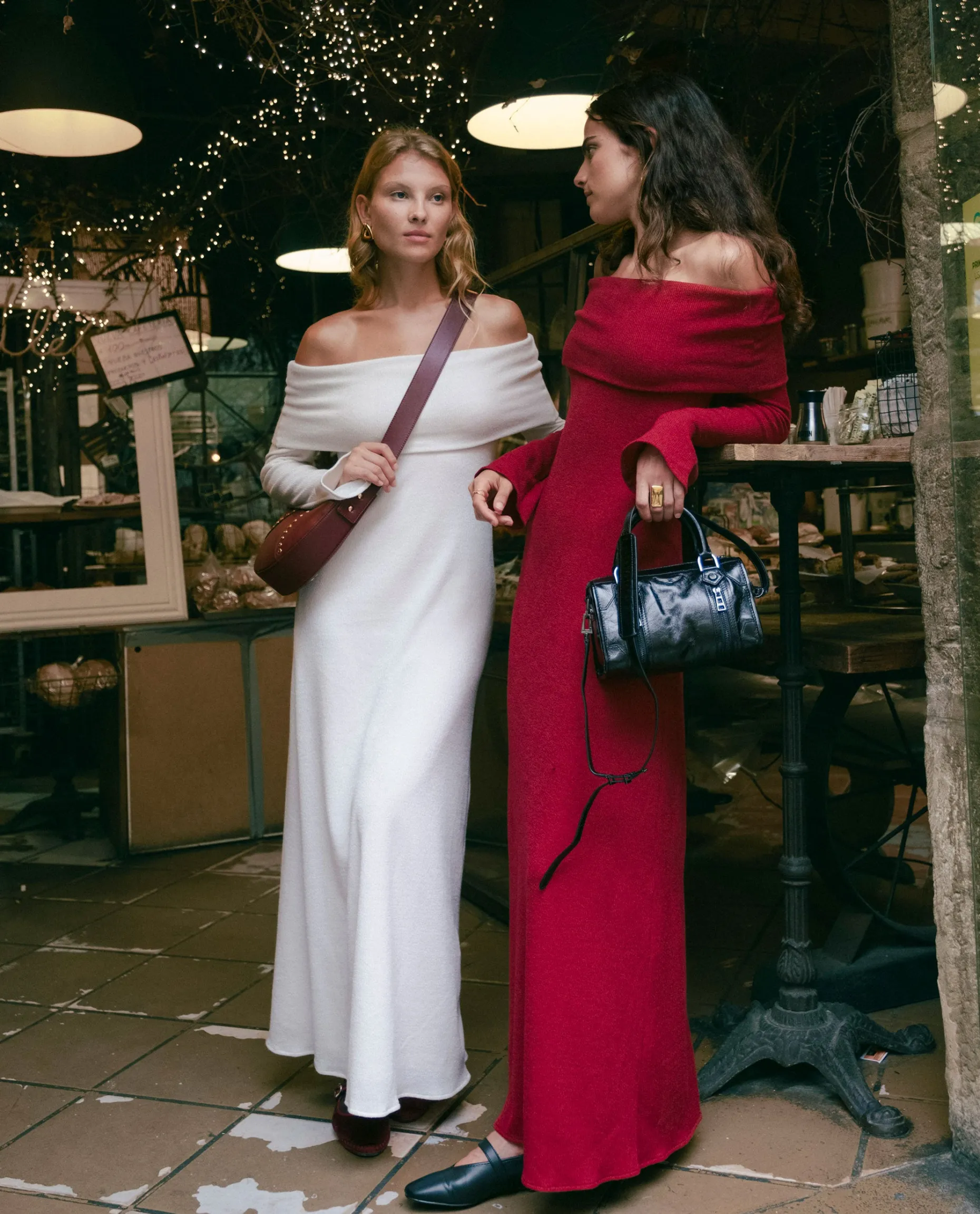 VESTIDO COTTON FEELS · BURDEOS