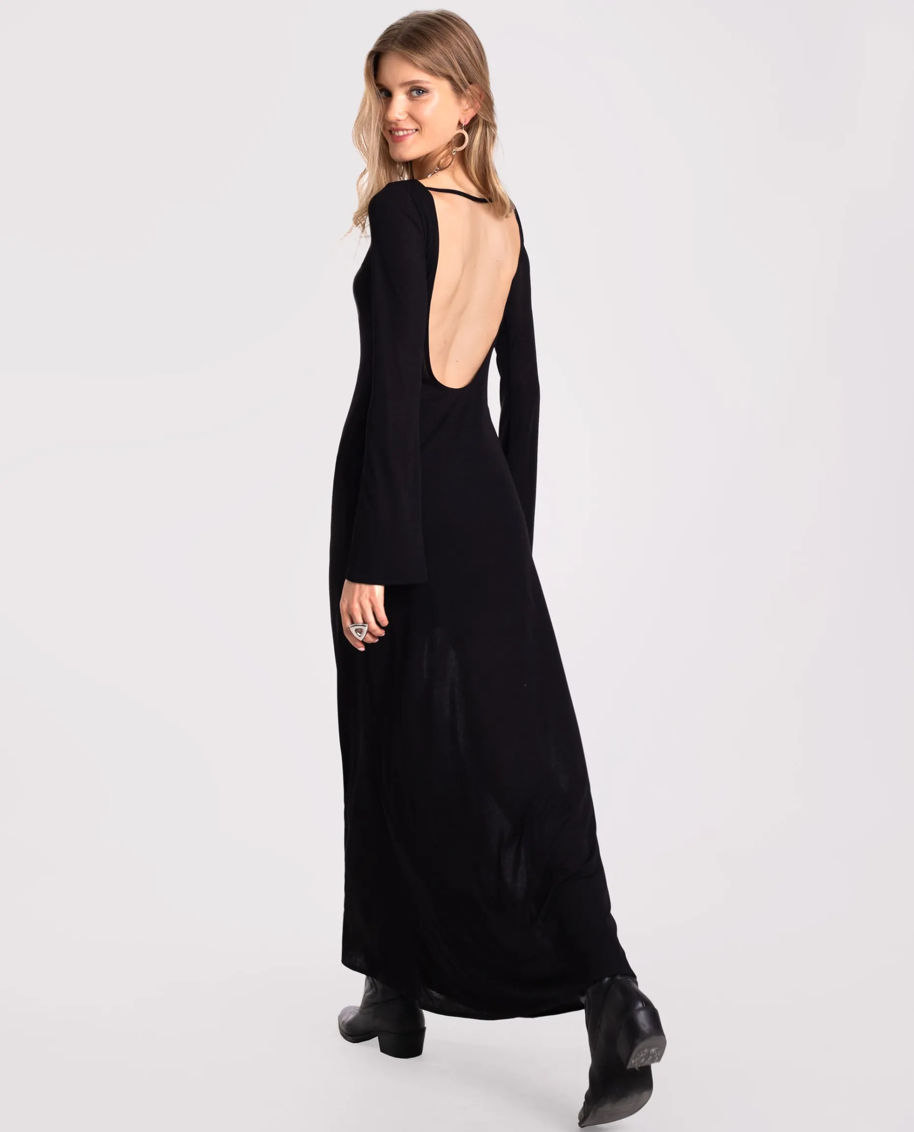 VESTIDO EVENING MEMORIES · NEGRO