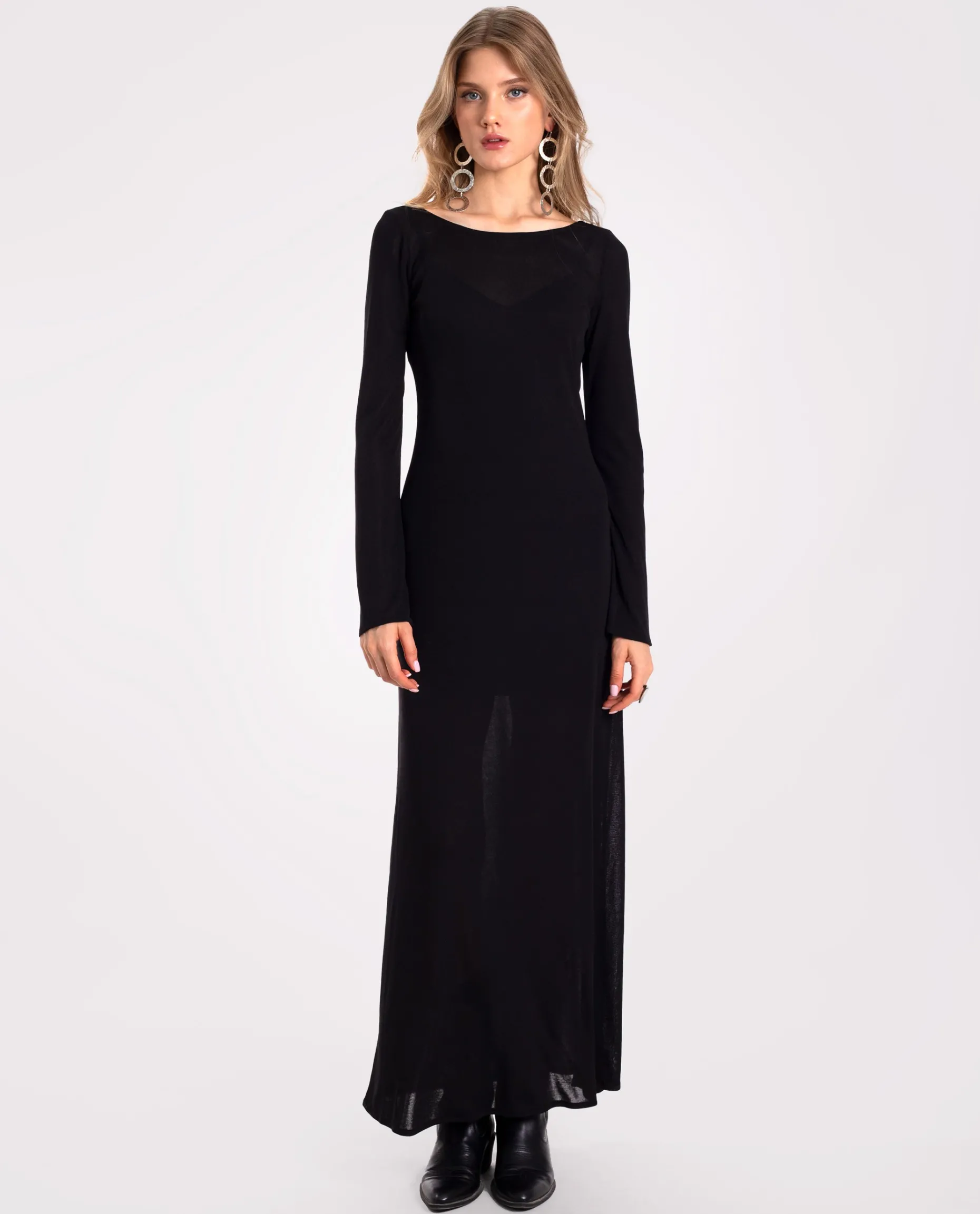 VESTIDO EVENING MEMORIES · NEGRO