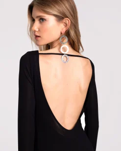 VESTIDO EVENING MEMORIES · NEGRO