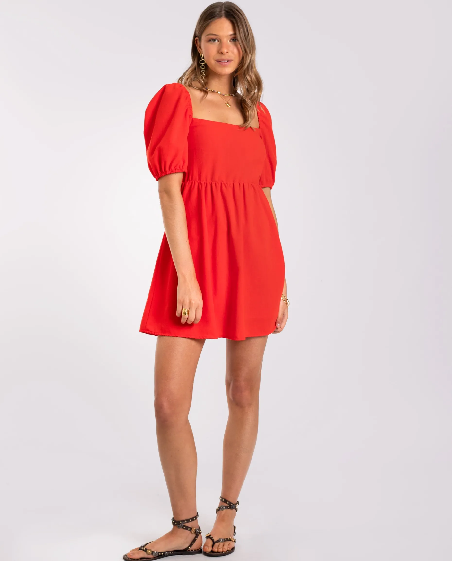 VESTIDO FILIPA · ROJO