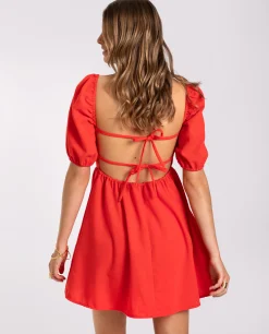 VESTIDO FILIPA · ROJO
