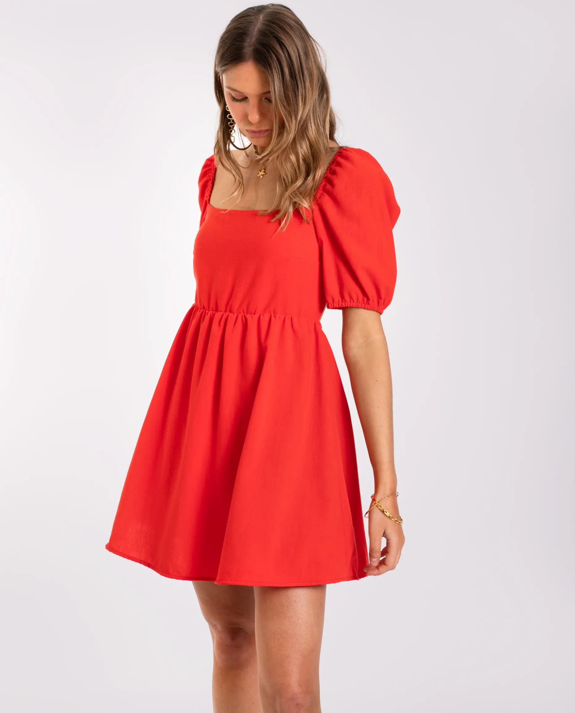 VESTIDO FILIPA · ROJO