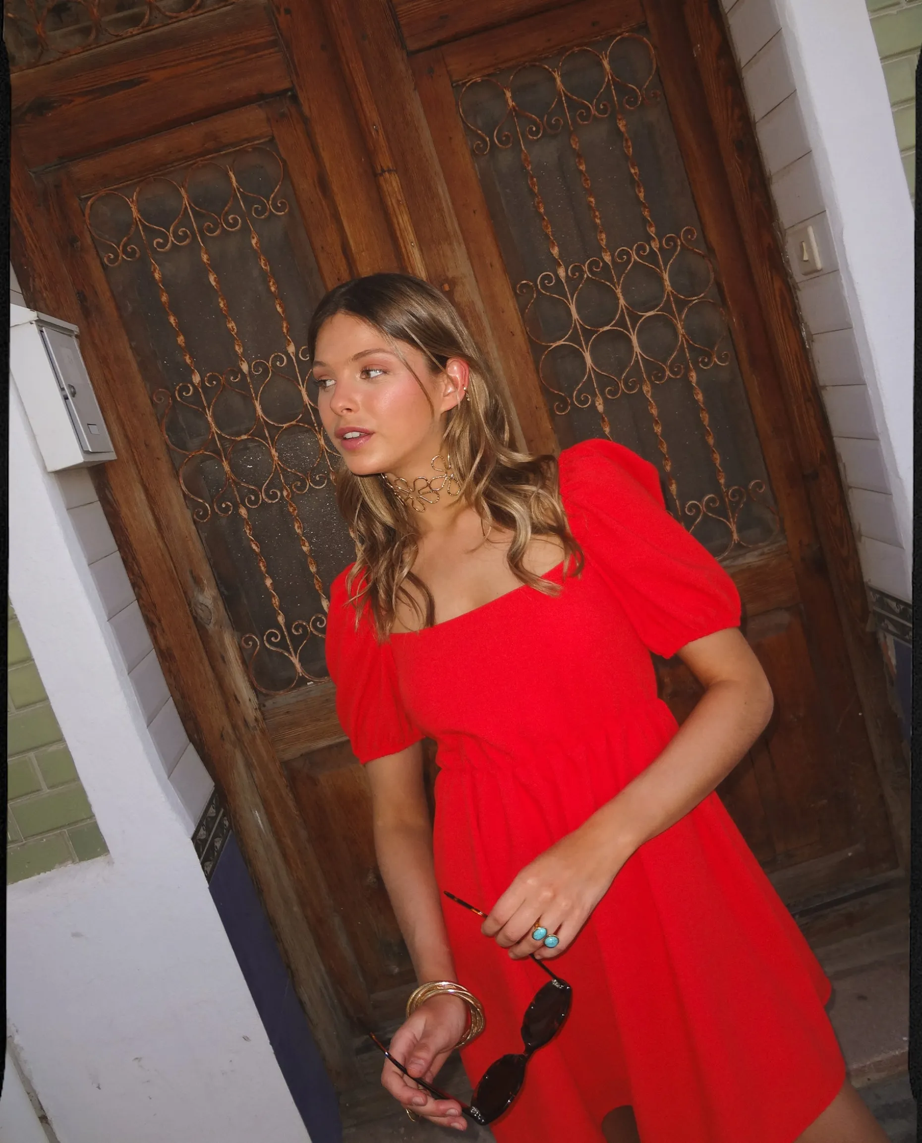 VESTIDO FILIPA · ROJO