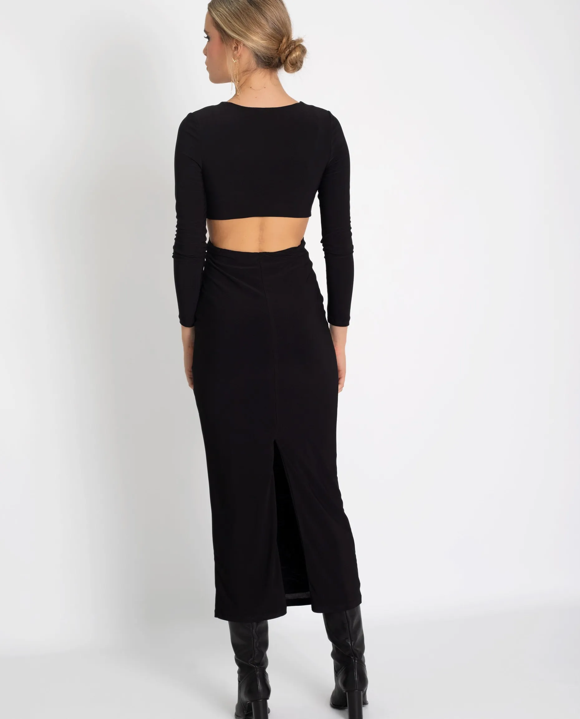 VESTIDO INSPIRE OTHERS · NEGRO