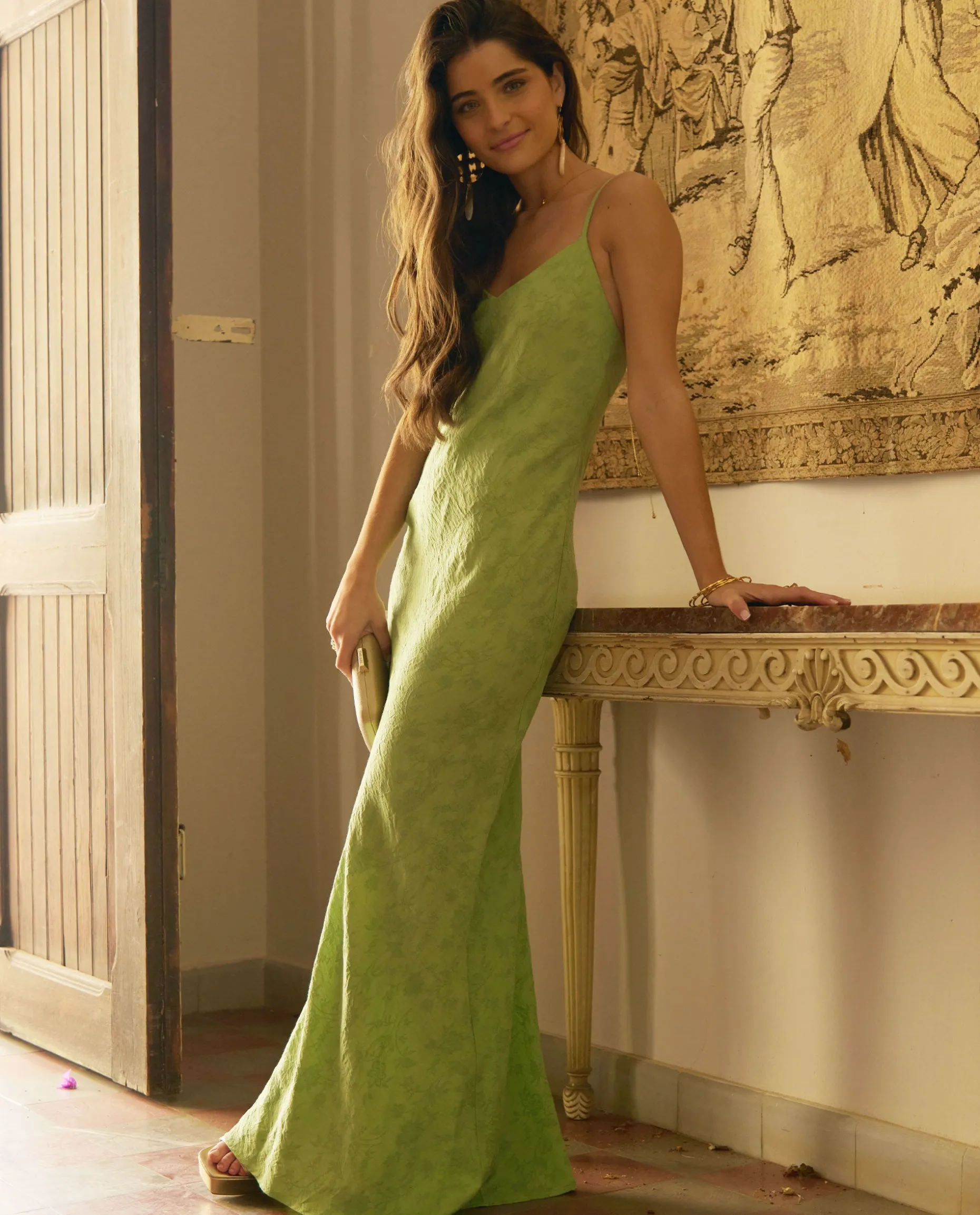 VESTIDO JAÉN · VERDE LIMA