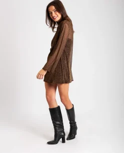 VESTIDO LAST NIGHT · COBRE