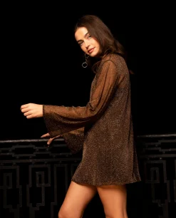 VESTIDO LAST NIGHT · COBRE