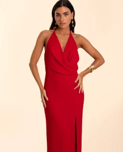 VESTIDO LUCENA · ROJO