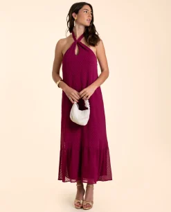 VESTIDO MARBELLA · CIRUELA