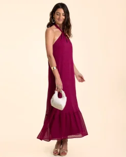 VESTIDO MARBELLA · CIRUELA