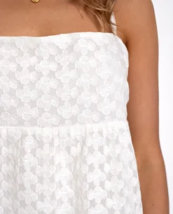 VESTIDO MATILDE · BLANCO