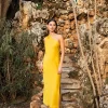 VESTIDO MRS. ABRIL · AMARILLO