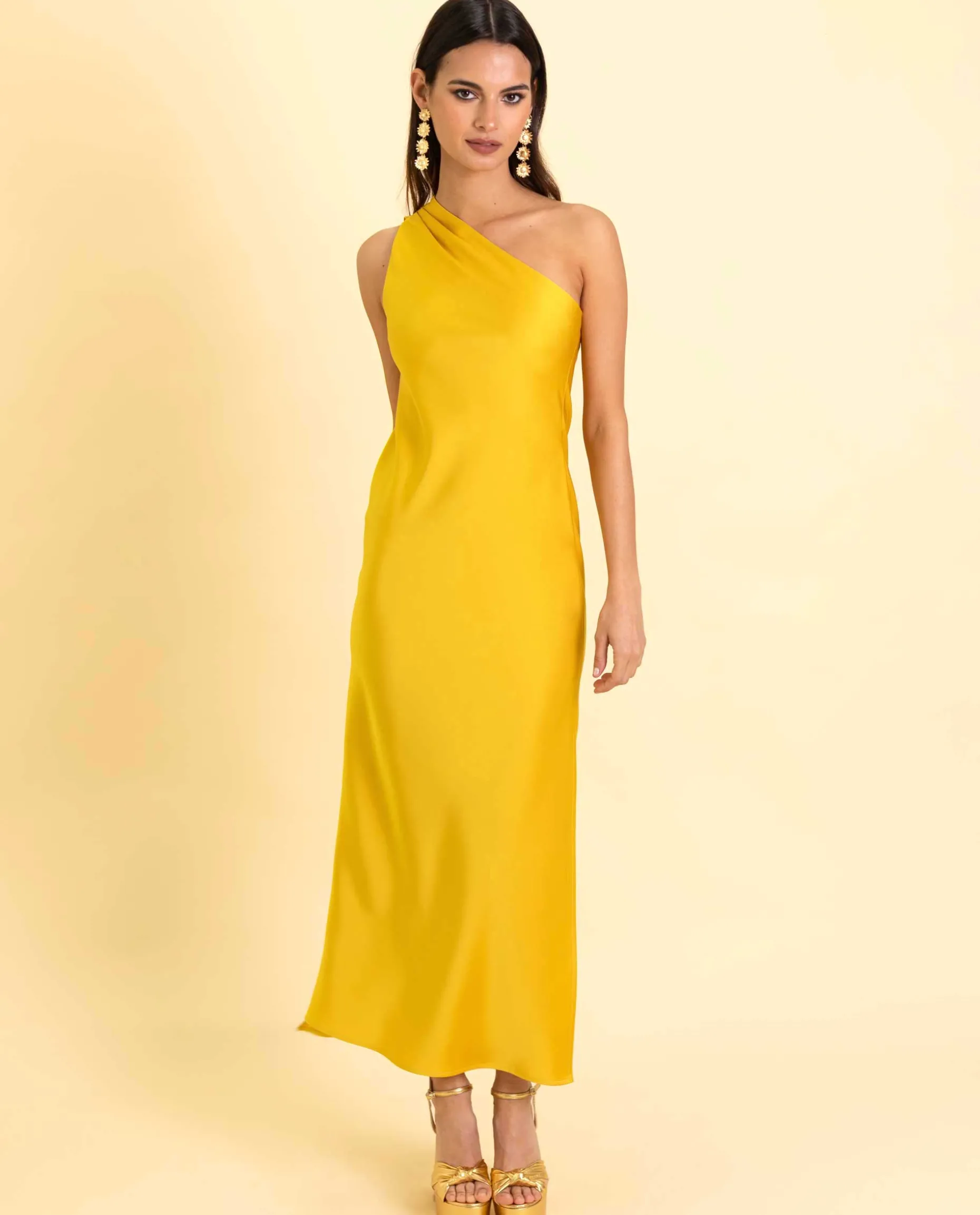VESTIDO MRS. ABRIL · AMARILLO
