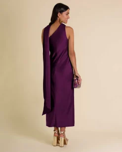 VESTIDO MRS. ABRIL · CIRUELA