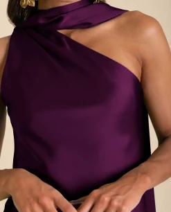 VESTIDO MRS. ABRIL · CIRUELA