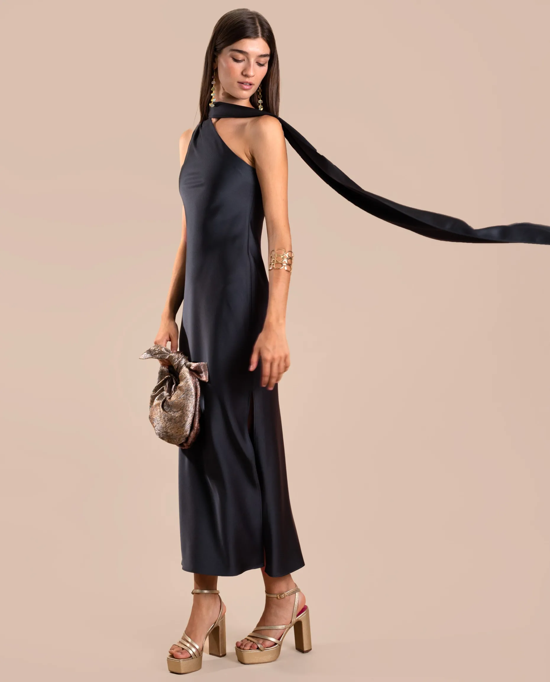 VESTIDO MRS. ABRIL · GRIS