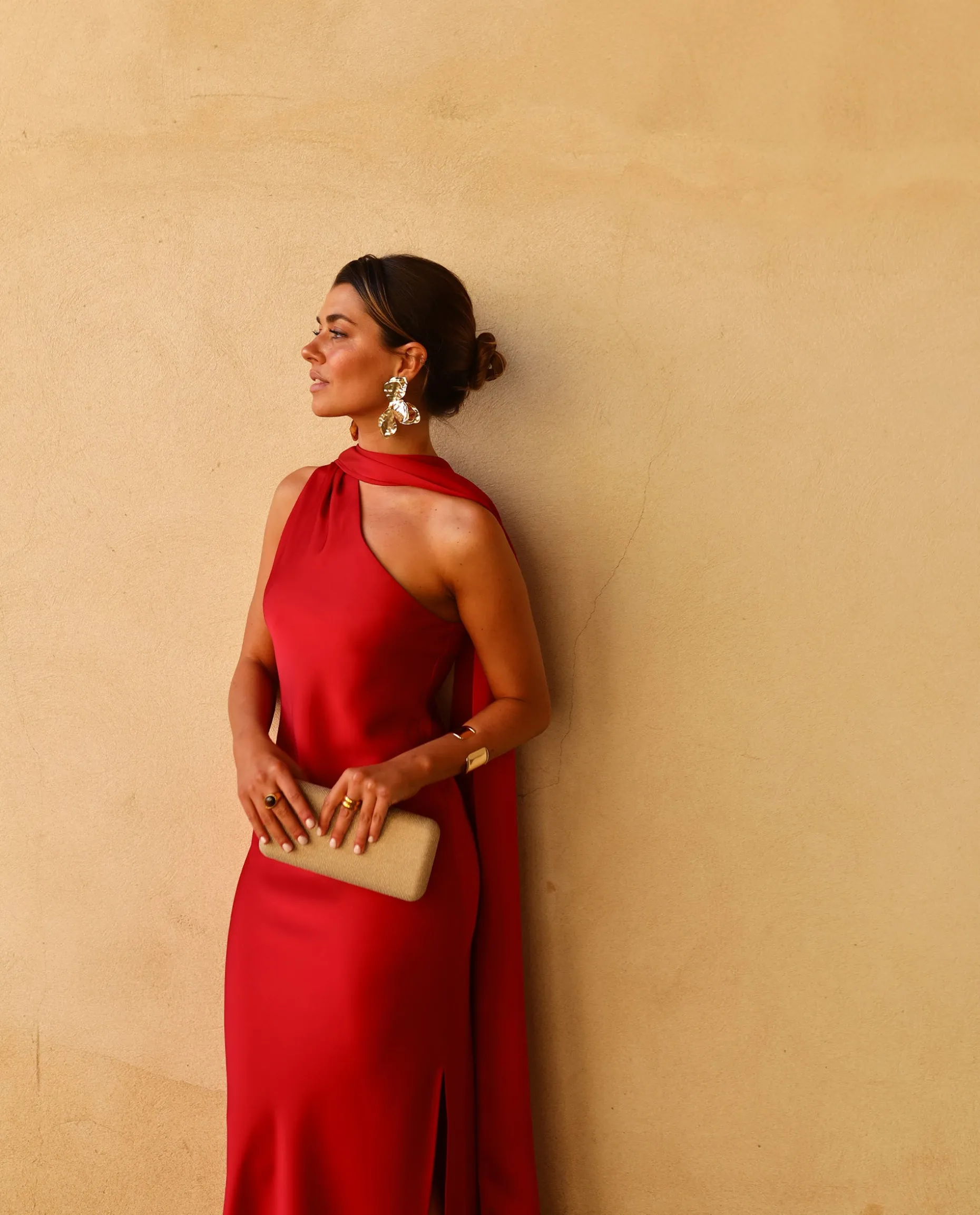 VESTIDO MRS. ABRIL · ROJO